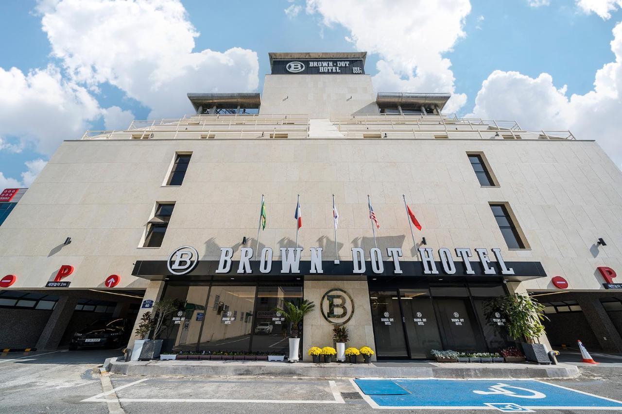 Brown Dot Hotel Pyeonghwa Plaza Mokpo Eksteriør bilde